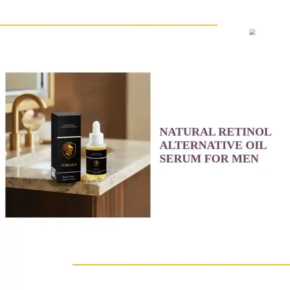 Natural Retinol Alternative Oil Serum For Men by@Outfy