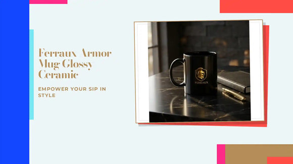 Ferraux Armor Mug Glossy Ceramic by@Outfy
