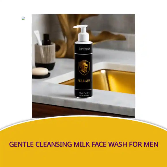 Gentle Cleansing Milk Face Wash For Men by@Outfy