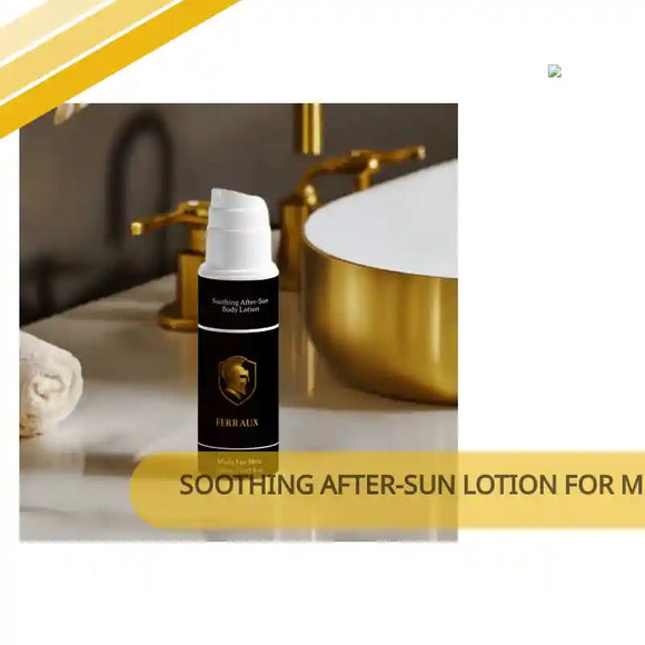 Soothing After-Sun Lotion For Men by@Outfy