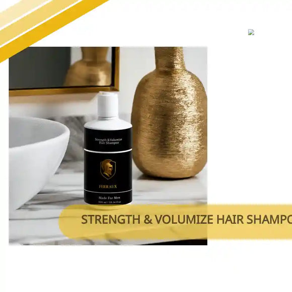 Strength &amp; Volumize Hair Shampoo For Men by@Outfy