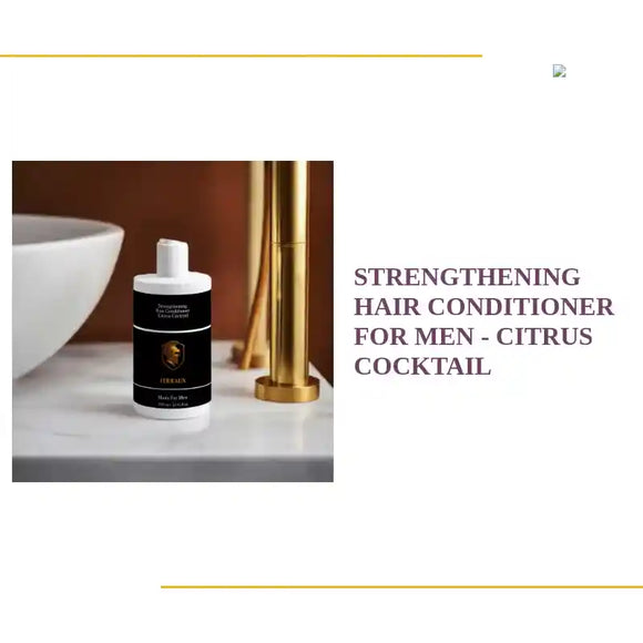 Strengthening Hair Conditioner For Men - Citrus Cocktail by@Outfy