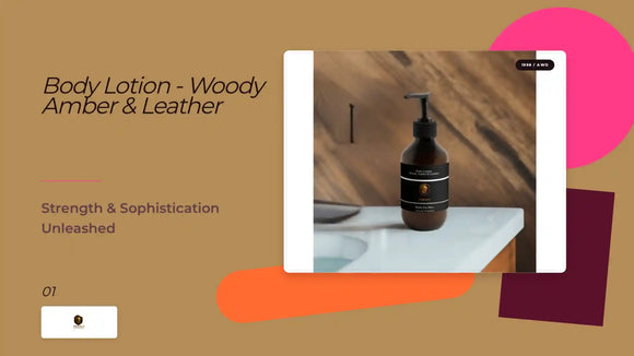 Body Lotion - Woody Amber & Leather by@Outfy