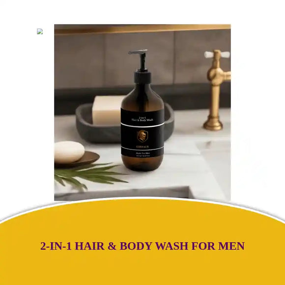 2-in-1 Hair &amp; Body Wash For Men by@Outfy