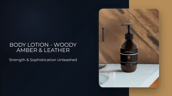 Body Lotion - Woody Amber & Leather by@Outfy